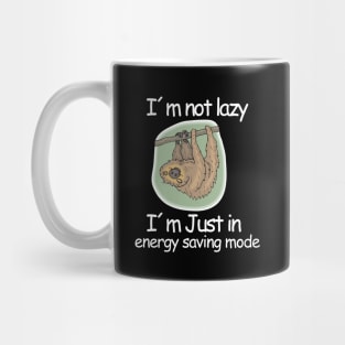 sloth lazybones animal gift chill relax Mug